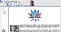 Desktop Screenshot of michaelballam.com